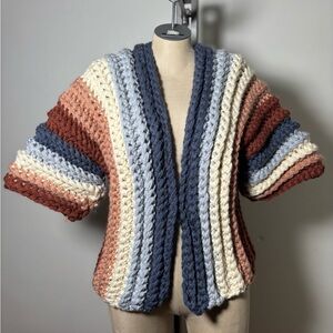 Hand knitted cardigan